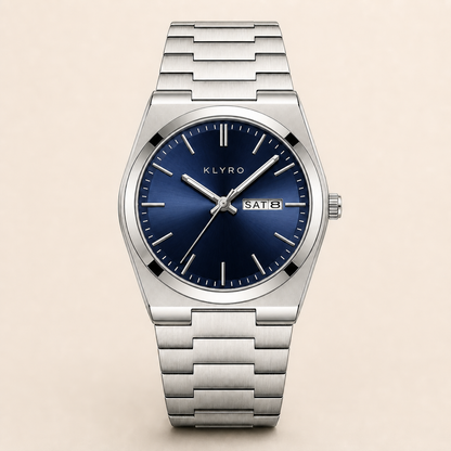 KLYRO Azul Profundo — reloj masculino AURELIS