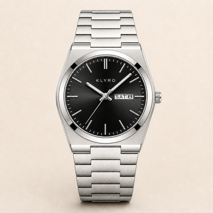 KLYRO Negro Ónix — reloj masculino AURELIS