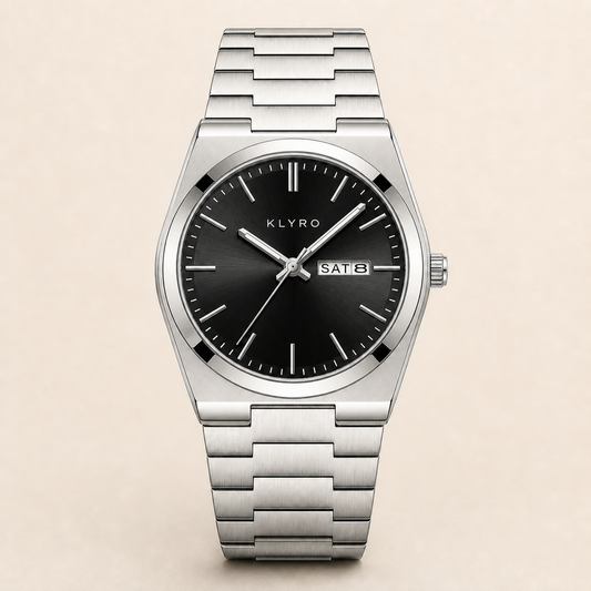KLYRO Negro Ónix — reloj masculino AURELIS