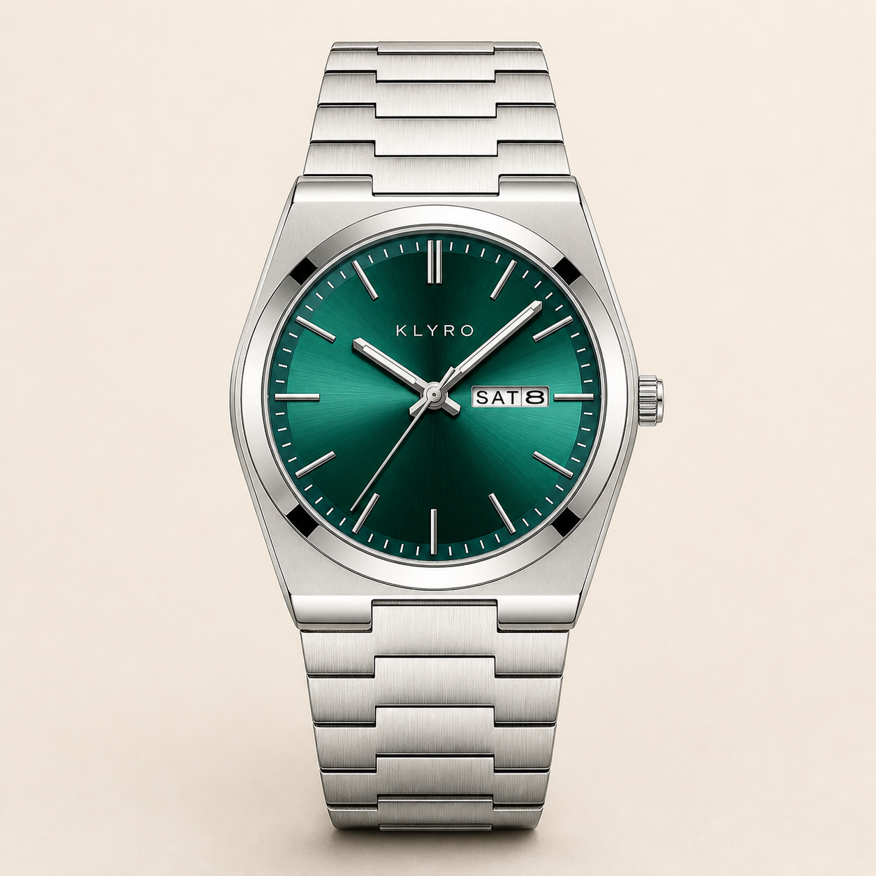KLYRO Verde Esmeralda — reloj masculino AURELIS